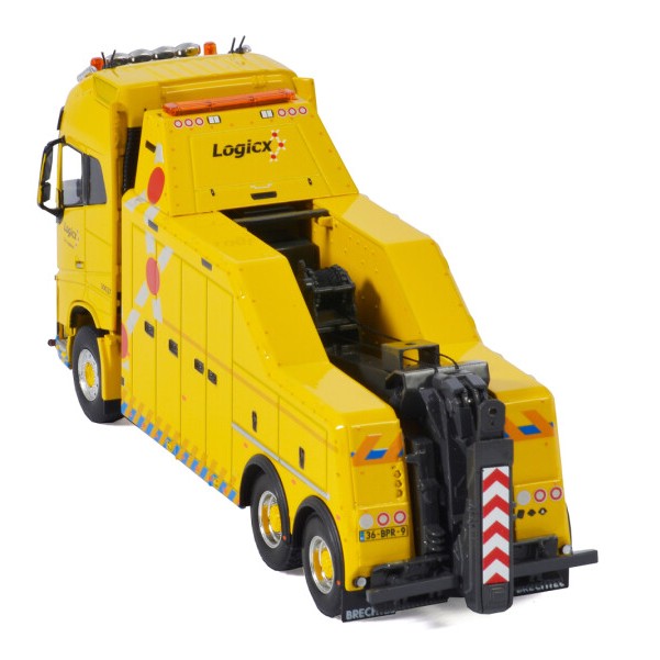 WSI 01-3465 Volvo FH4 Globetrotter 6x2 Falkom Wrecker Truck - Logicx - Scale 1:50