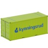 WSI 01-3490 20 FT Shipping Container Kynningsrud with Lifting Straps - Scale 1:50