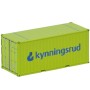 WSI 01-3490 20 FT Shipping Container Kynningsrud with Lifting Straps - Scale 1:50