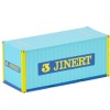 WSI 01-3491 20 FT Shipping Container Jinert with Lifting Straps - Scale 1:50