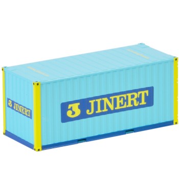 WSI 01-3491 20 FT Shipping Container Jinert with Lifting Straps - Scale 1:50
