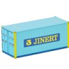 WSI 01-3491 20 FT Shipping Container Jinert with Lifting Straps - Scale 1:50