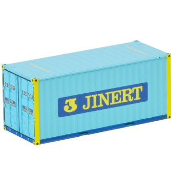 WSI 01-3491 20 FT Shipping Container Jinert with Lifting Straps - Scale 1:50