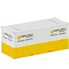 WSI 01-3492 20 FT Shipping Container Mediaco with Lifting Straps - Scale 1:50