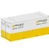 WSI 01-3492 20 FT Shipping Container Mediaco with Lifting Straps - Scale 1:50