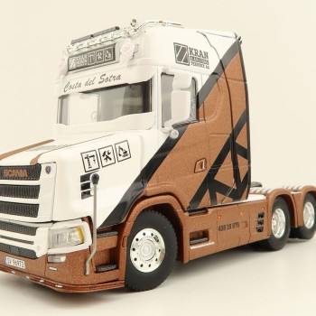 WSI 01-3582 Vlastuin Torpedo 6x2 Truck Prime Mover - Kran & Anleggsteknikk - Scale 1:50