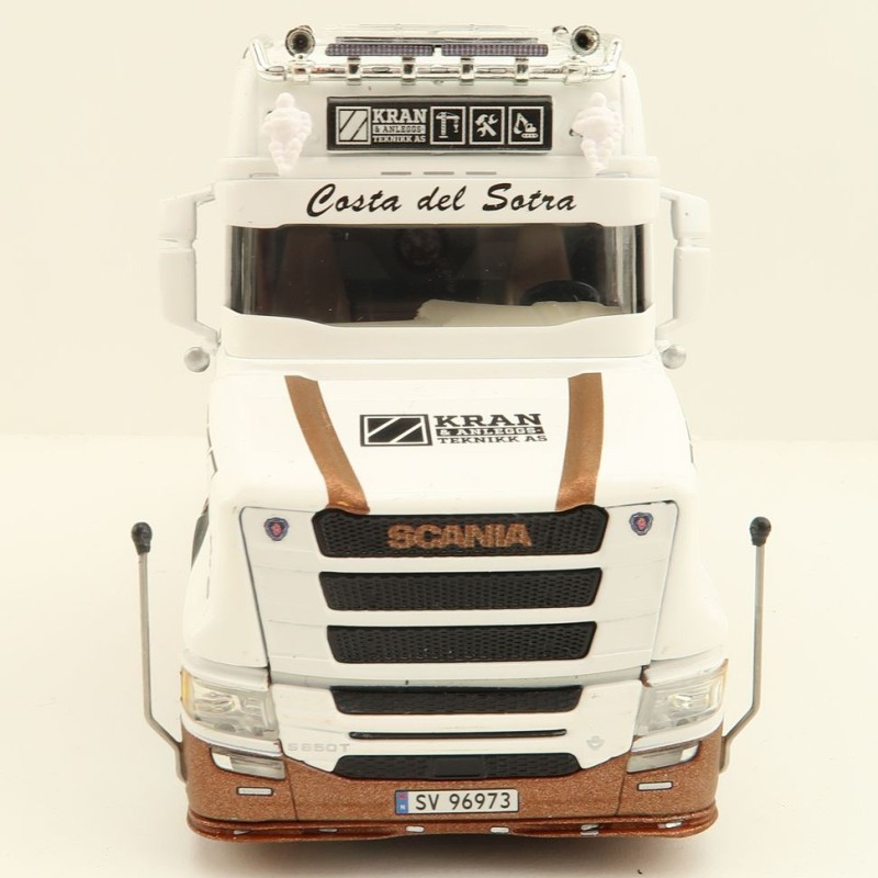 WSI 01-3582 Vlastuin Torpedo 6x2 Truck Prime Mover - Kran & Anleggsteknikk - Scale 1:50