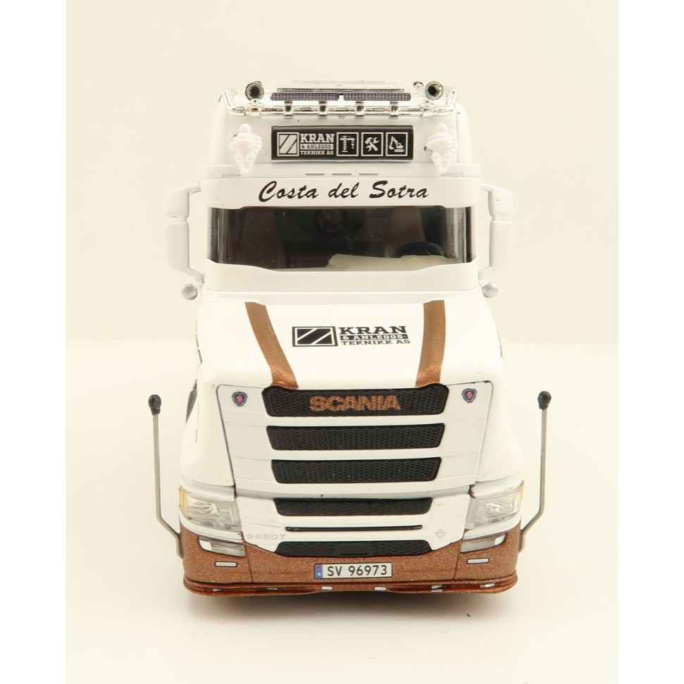 WSI 01-3582 Vlastuin Torpedo 6x2 Truck Prime Mover - Kran & Anleggsteknikk - Scale 1:50