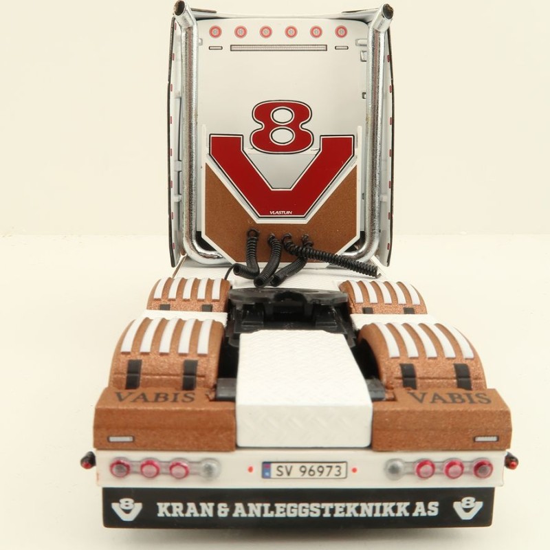 WSI 01-3582 Vlastuin Torpedo 6x2 Truck Prime Mover - Kran & Anleggsteknikk - Scale 1:50