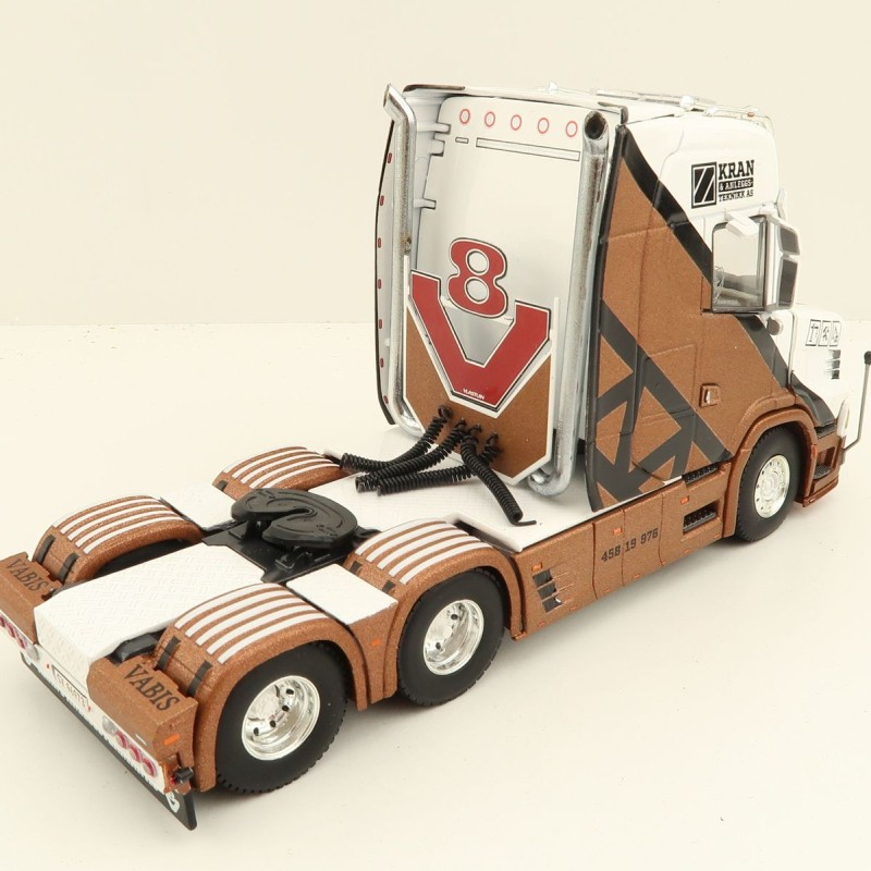 WSI 01-3582 Vlastuin Torpedo 6x2 Truck Prime Mover - Kran & Anleggsteknikk - Scale 1:50