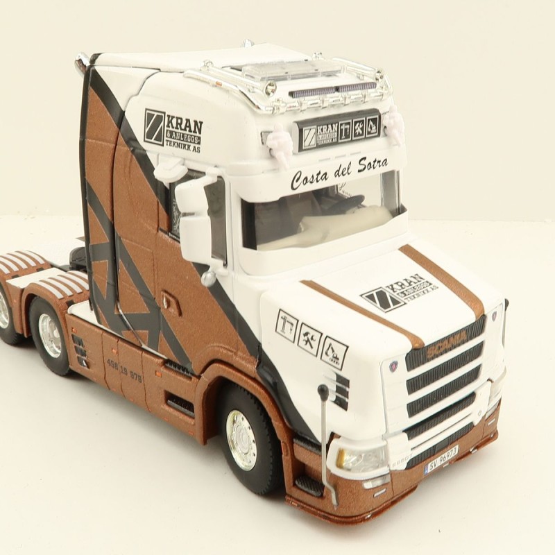 WSI 01-3582 Vlastuin Torpedo 6x2 Truck Prime Mover - Kran & Anleggsteknikk - Scale 1:50