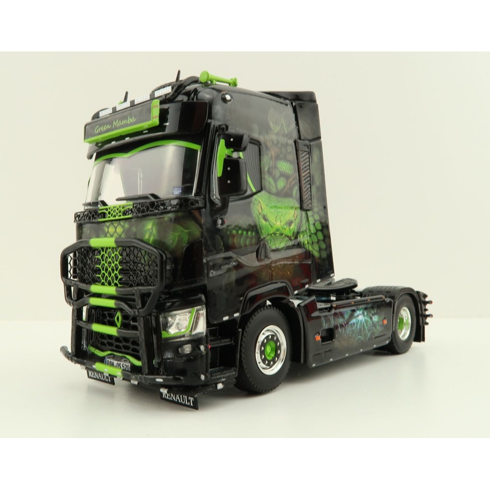 WSI 01-3631 - Renault Trucks T High 4x2 Prime Mover - Richter Green Mamba - Scale 1:50