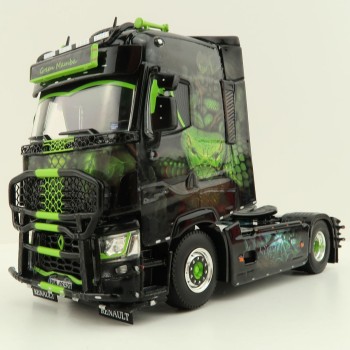 WSI 01-3631 - Renault Trucks T High 4x2 Prime Mover - Richter Green Mamba - Scale 1:50