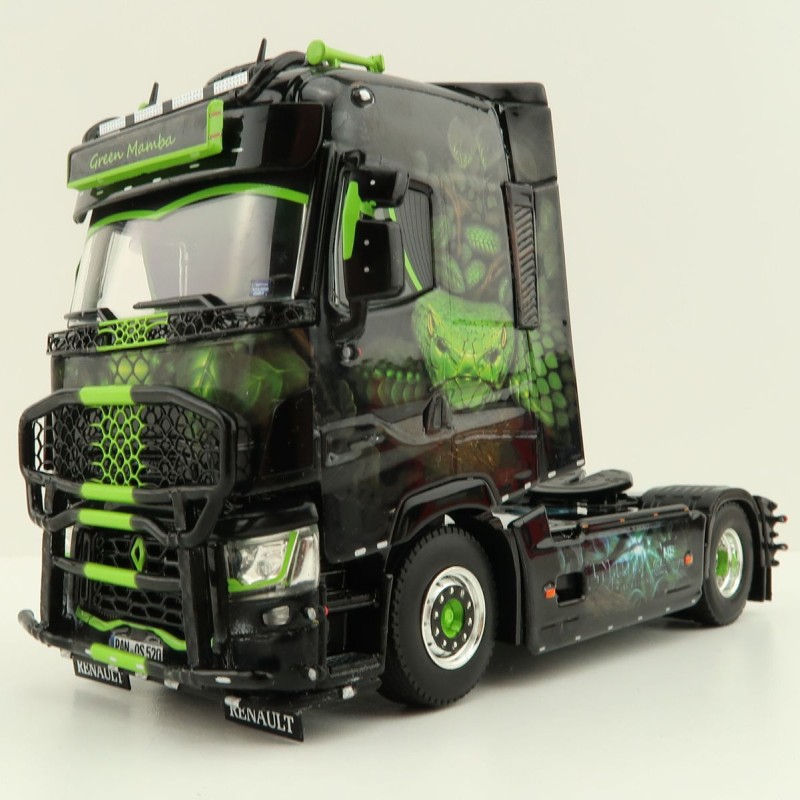 WSI 01-3631 - Renault Trucks T High 4x2 Prime Mover - Richter Green Mamba - Scale 1:50
