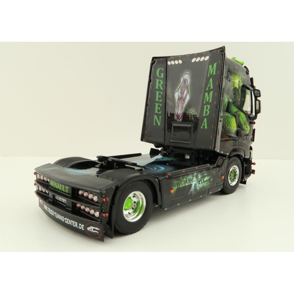 WSI 01-3631 - Renault Trucks T High 4x2 Prime Mover - Richter Green Mamba - Scale 1:50
