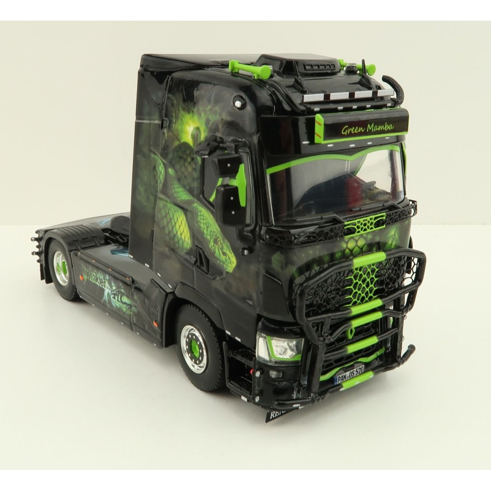 WSI 01-3631 - Renault Trucks T High 4x2 Prime Mover - Richter Green Mamba - Scale 1:50