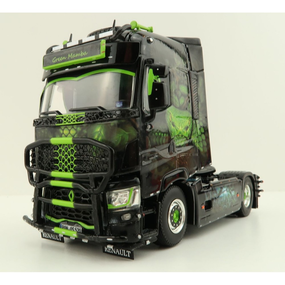 WSI 01-3631 - Renault Trucks T High 4x2 Prime Mover - Richter Green Mamba - Scale 1:50
