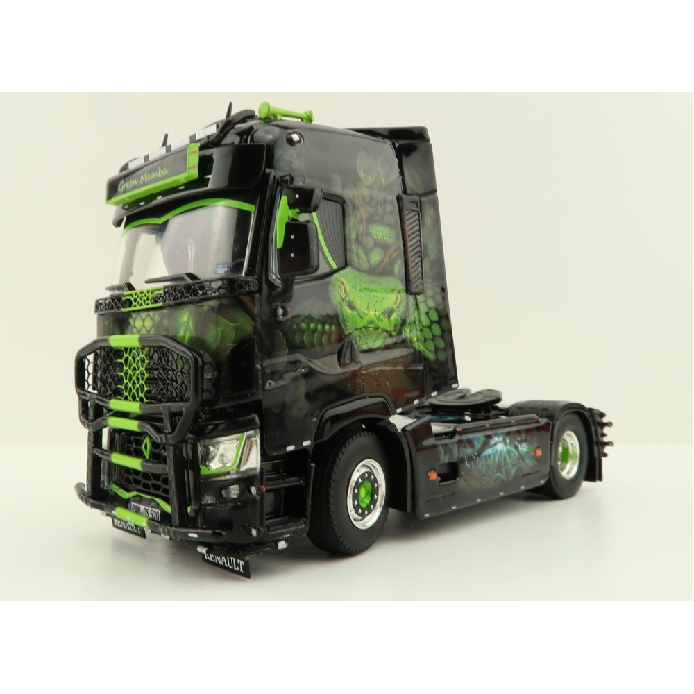 WSI 01-3631 - Renault Trucks T High 4x2 Prime Mover - Richter Green Mamba - Scale 1:50