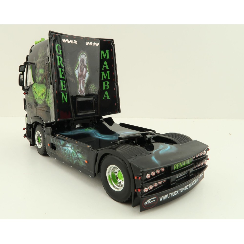 WSI 01-3631 - Renault Trucks T High 4x2 Prime Mover - Richter Green Mamba - Scale 1:50