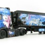 WSI 01-3634 DAF XF Super Cab 6x2 Twinsteer Truck with  3 Axle Volume Tipper - KDSB-Transporte  - Scale 1:50