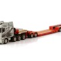 WSI 01-3681 Scania Highline 8x4 Truck with 4-axle low loader - Esser Schwertransporte - Scale 1:50