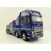 WSI 01-3706 Volvo FH4 Globetrotter XL 8x4 Falkom Wrecker Truck - TJ Bjergning - Scale 1:50