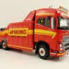 WSI 01-3708 Volvo FH4 Globetrotter 6x2 Falkom Wrecker Truck - Viking - Scale 1:50
