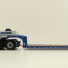 WSI 01-3752 Volvo FH5 Globetrotter XL 6X2 Tag Axle Truck 2 Axle Low Loader - Nordic Crane - Scale 1:50