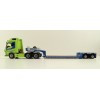 WSI 01-3752 Volvo FH5 Globetrotter XL 6X2 Tag Axle Truck 2 Axle Low Loader - Nordic Crane - Scale 1:50