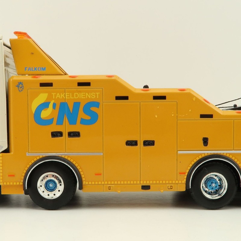 WSI 01-3813 Scania S Normal CS20N 8X4 Falkom Wrecker Truck - CNS Takeldienst - Scale 1:50