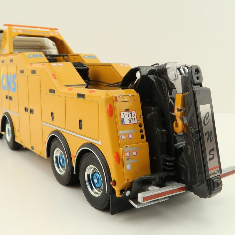 WSI 01-3813 Scania S Normal CS20N 8X4 Falkom Wrecker Truck - CNS Takeldienst - Scale 1:50