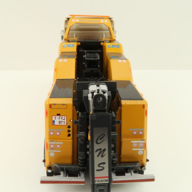 WSI 01-3813 Scania S Normal CS20N 8X4 Falkom Wrecker Truck - CNS Takeldienst - Scale 1:50