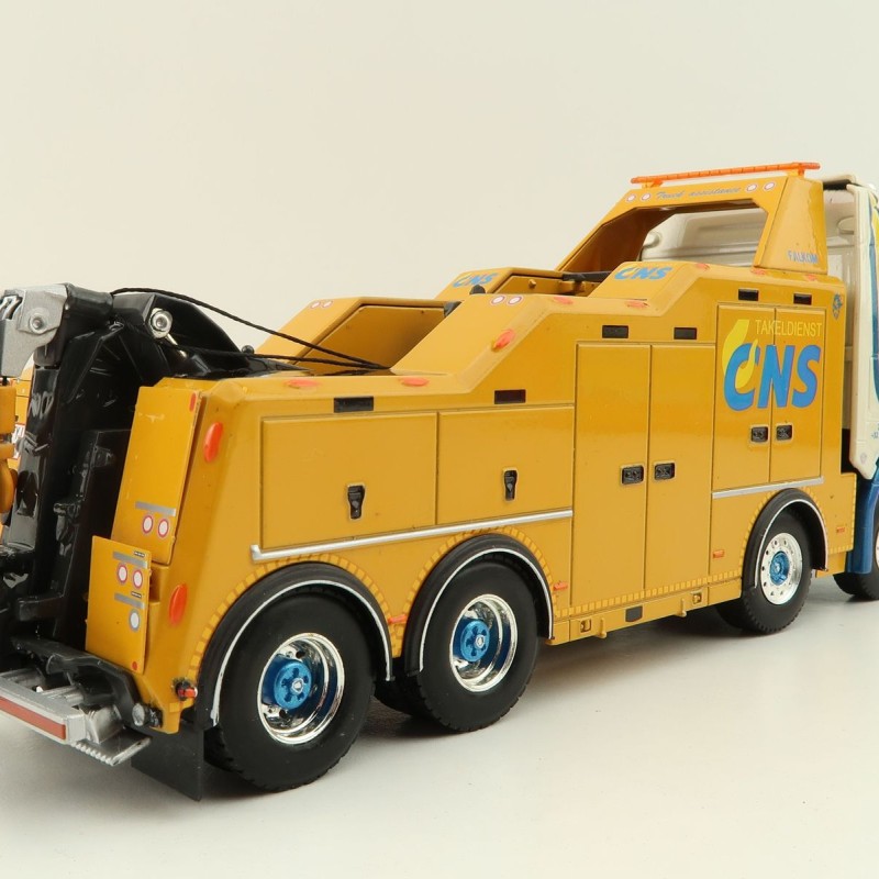 WSI 01-3813 Scania S Normal CS20N 8X4 Falkom Wrecker Truck - CNS Takeldienst - Scale 1:50
