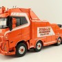 WSI 01-3872 Volvo FH5 Globetrotter XL 8x4 Falkom Wrecker Truck - Donald's Bilbargning - Scale 1:50