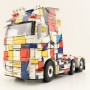 WSI 01-3873 - Volvo FH5 Globetrotter XL 6x2 Prime Mover Guldager - Scale 1:50 