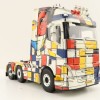 WSI 01-3873 - Volvo FH5 Globetrotter XL 6x2 Prime Mover Guldager - Scale 1:50 