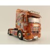 WSI 01-3925 Scania R5 Highline 4x2 Truck Transport TMG - General Lee Dukes of Hazzard - Scale 1:50