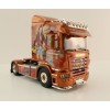 WSI 01-3925 Scania R5 Highline 4x2 Truck Transport TMG - General Lee Dukes of Hazzard - Scale 1:50