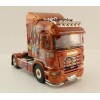 WSI 01-3925 Scania R5 Highline 4x2 Truck Transport TMG - General Lee Dukes of Hazzard - Scale 1:50