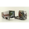 WSI 01-3931 Scania S Highline CS20H 4X2 Truck & Reefer Trailer 3axle Heide Logistik - Scale 1:50