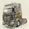 WSI 01-3931 Scania S Highline CS20H 4X2 Truck & Reefer Trailer 3axle Heide Logistik - Scale 1:50