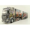 WSI 01-3931 Scania S Highline CS20H 4X2 Truck & Reefer Trailer 3axle Heide Logistik - Scale 1:50