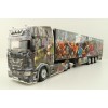 WSI 01-3931 Scania S Highline CS20H 4X2 Truck & Reefer Trailer 3axle Heide Logistik - Scale 1:50