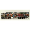 WSI 01-3931 Scania S Highline CS20H 4X2 Truck & Reefer Trailer 3axle Heide Logistik - Scale 1:50