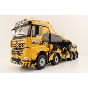 WSI 01-3977 Mercedes-Benz Arocs MP4 Stream Space 8x4 Falkom Wrecker Truck - Steil - Scale 1:50