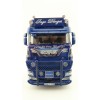 WSI 01-4000 Scania S Highline CS20H 4x2 Truck with 3-Axle Container Trailer & 20 ft Tank Container - Ingo Dinges - Scale 1:50