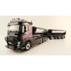 WSI 01-4091 Volvo FH4 8x4 Truck HookLift & trailer & Asphalt Container - General Lee Dukes of Hazzard - Haugen - Scale 1:50