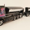 WSI 01-4091 Volvo FH4 8x4 Truck HookLift & trailer & Asphalt Container - General Lee Dukes of Hazzard - Haugen - Scale 1:50