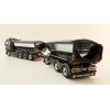 WSI 01-4091 Volvo FH4 8x4 Truck HookLift & trailer & Asphalt Container - General Lee Dukes of Hazzard - Haugen - Scale 1:50