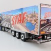 WSI 01-4119 Renault T High 4x2 Truck Reefer Trailer 3 Axle - Staf - Scale 1:50